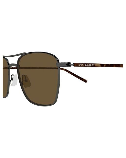 Saint Laurent Multicolor Sl 866 Aviator Sunglasses for men