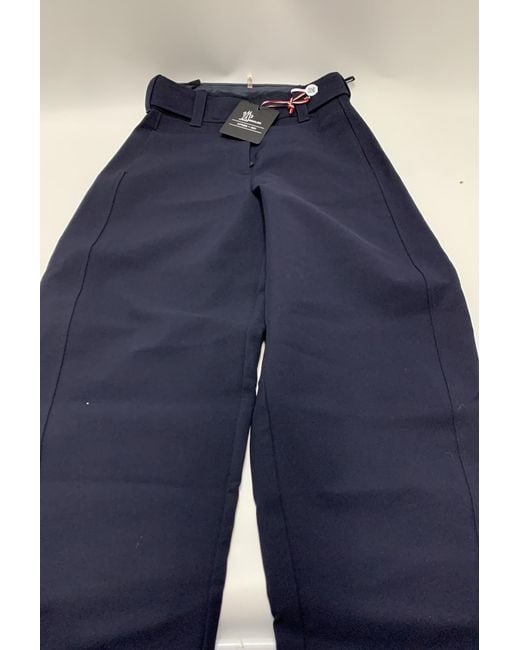 Moncler Blue Technical Twill Pants
