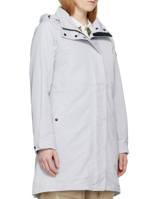 Canada Goose Gray Belcarra Hooded Jacket