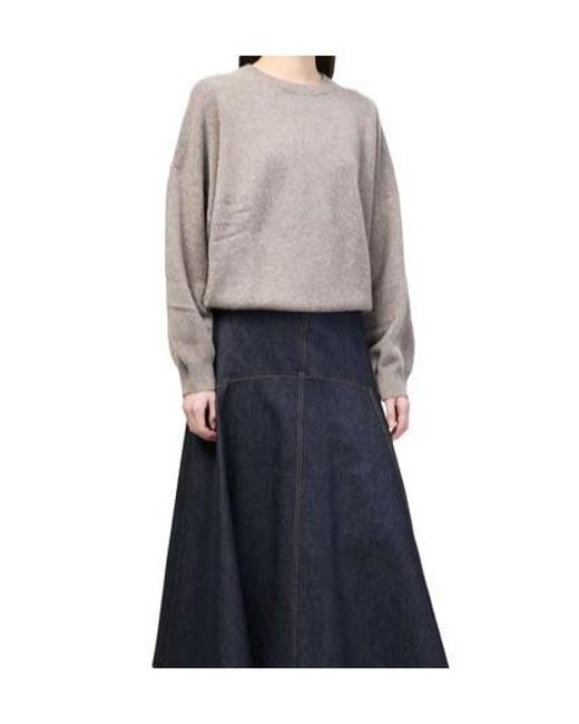 Lisa Yang Gray Veira Sweater