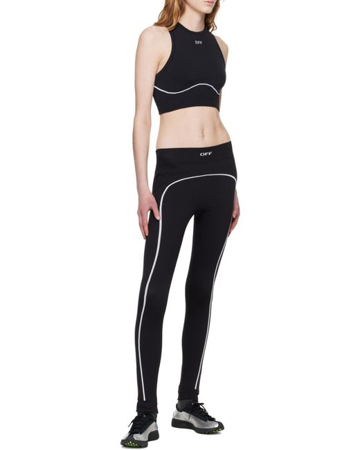 Off-White c/o Virgil Abloh Black Seamless Leggings