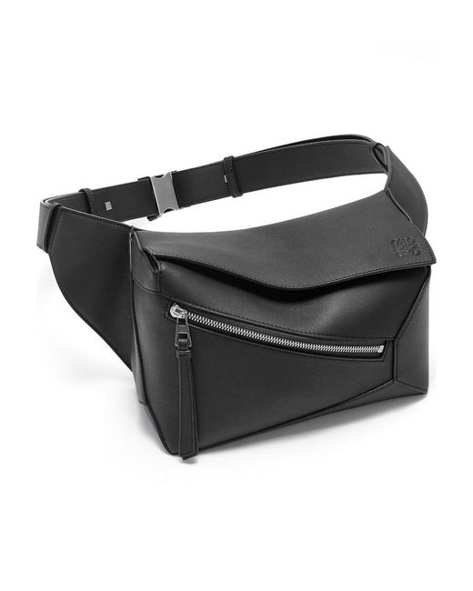 Loewe Black Puzzle Small Belt Bag for men