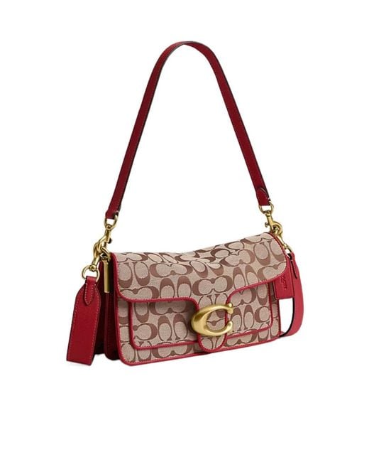 COACH Red Tabby Shoulder Bag 26