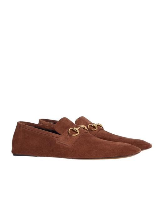 Gucci Brown Ragazzo Loafers for men
