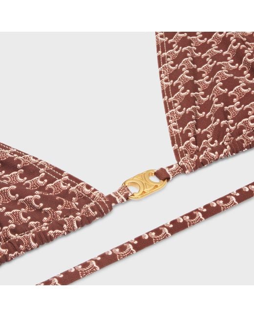 Céline Multicolor Triomphe Triangle Top