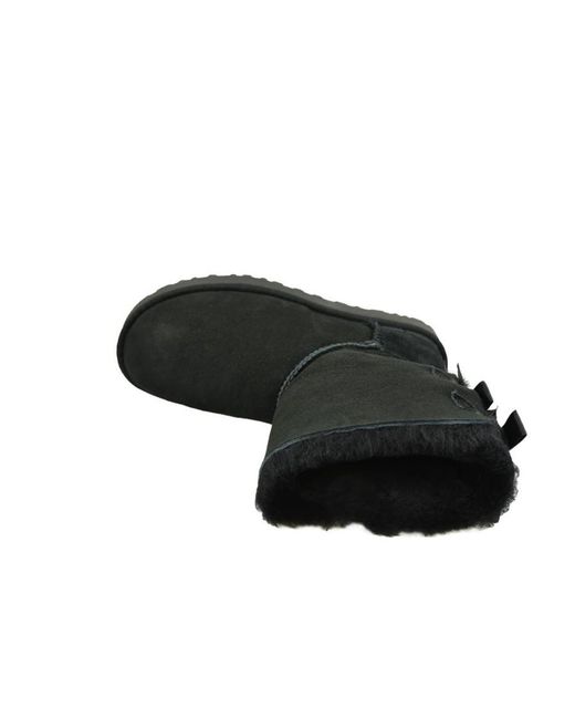 Ugg Black Bailey Bow Ii Classic Boots