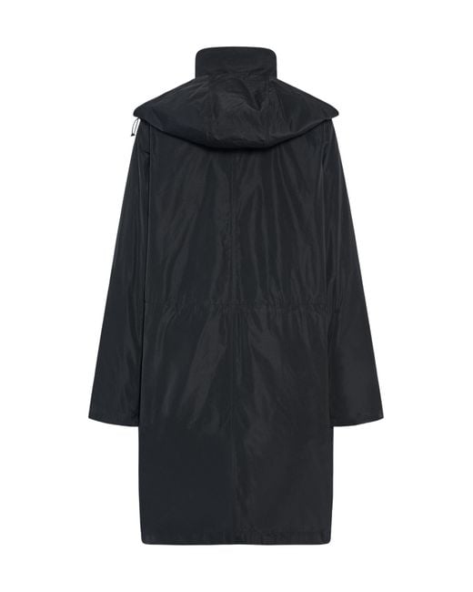 The Row Blue Aldara Zip-Up Coat