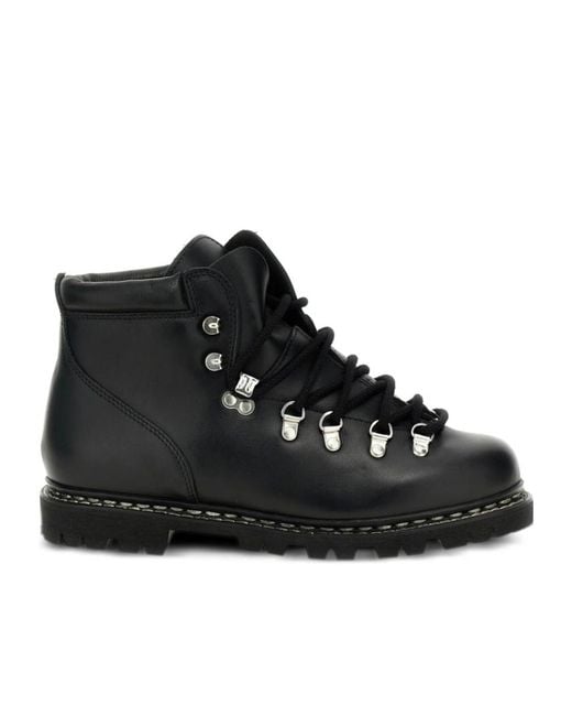 Paraboot Black Avoriaz Ankle Boots for men