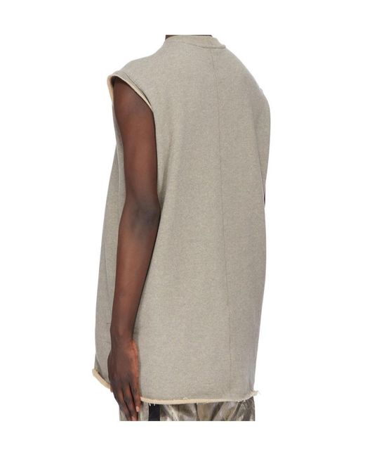 Rick Owens Brown Tarp T-Shirt for men