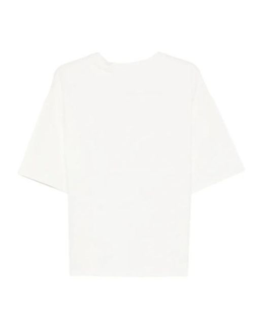 Barena White Short-Sleeve T-Shirt for men