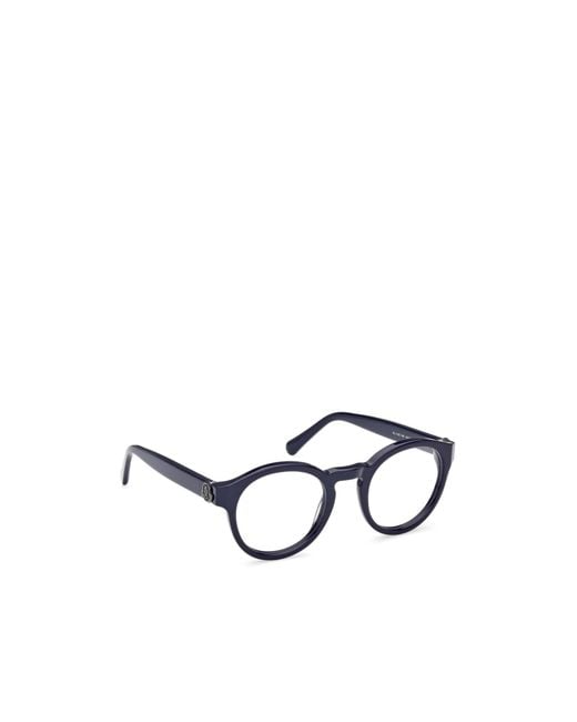 Moncler White Circular Flat Mirror for men