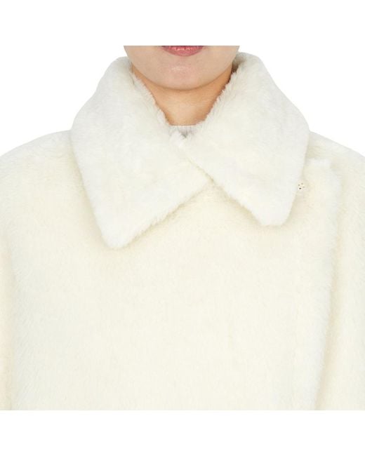 Max Mara White Cape