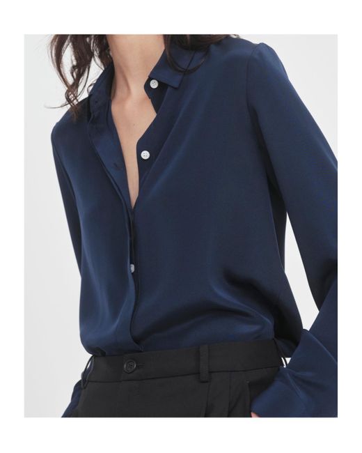 Partow Blue Edie Shirt