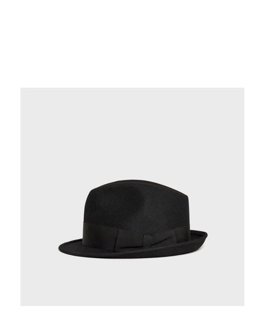Céline Black Hat for men
