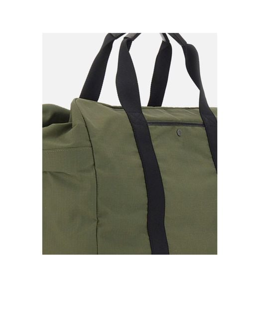 Gianni Chiarini Green Oslo Leather-Trim Tote Bag for men
