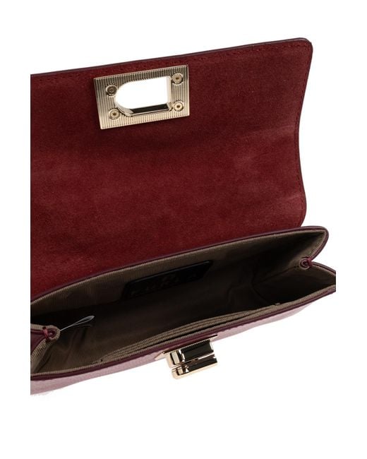 Furla Red 1927 Chain-Linked Mini Tote Bag