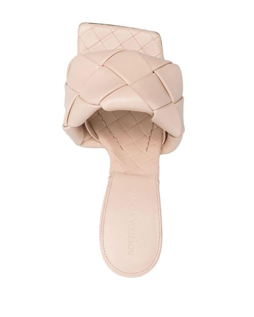 Bottega Veneta Pink Lido Mule