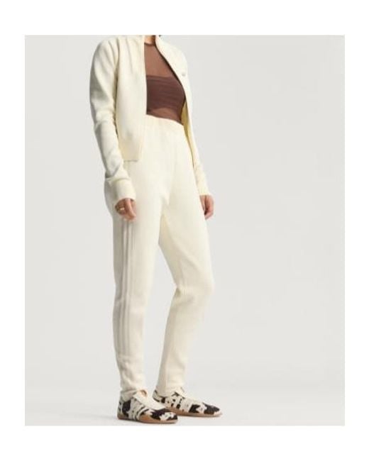 Adidas Originals White Adidas Stirrups Track Pants