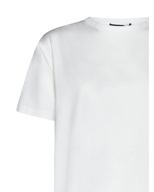Fabiana Filippi White Short-Sleeved Crewneck T-Shirt