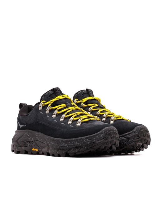 Hoka One One Black Tor Summit Lace-Up Sneakers for men