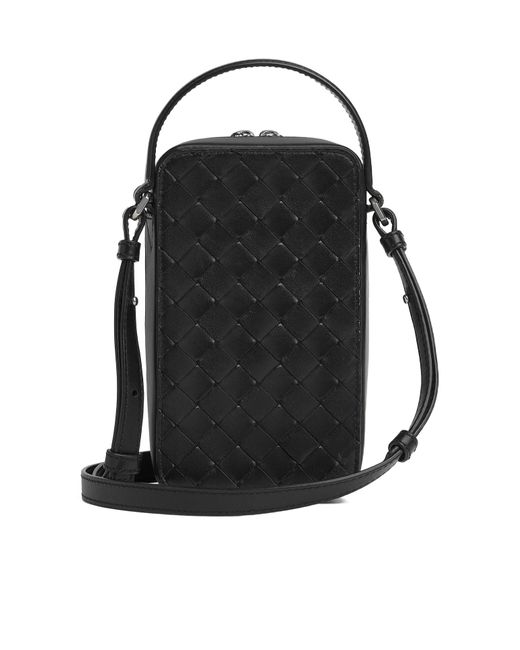 Bottega Veneta Blue Getaway Phone Pouch for men