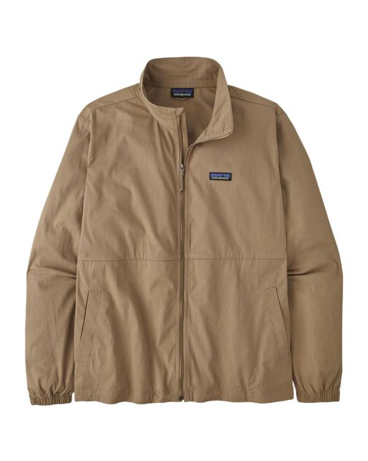 Patagonia Brown M's Nomader Zip-Up Logo-Patch Jacket for men