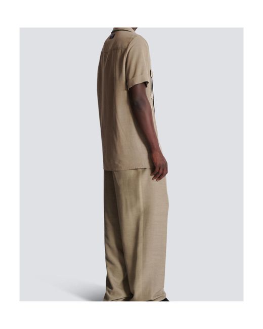 Balmain Natural Relaxed Fit Pyjama Shirt for men