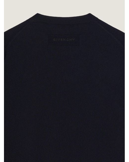 Givenchy Black Moncler Crewneck Knit Sweater