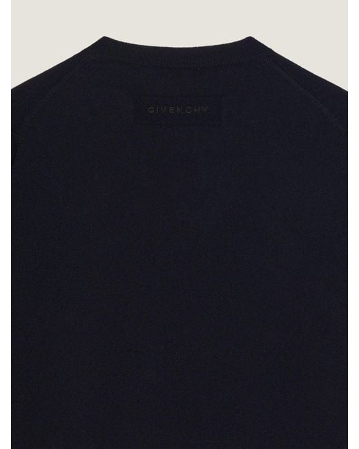 Givenchy Black Moncler Crewneck Knit Sweater