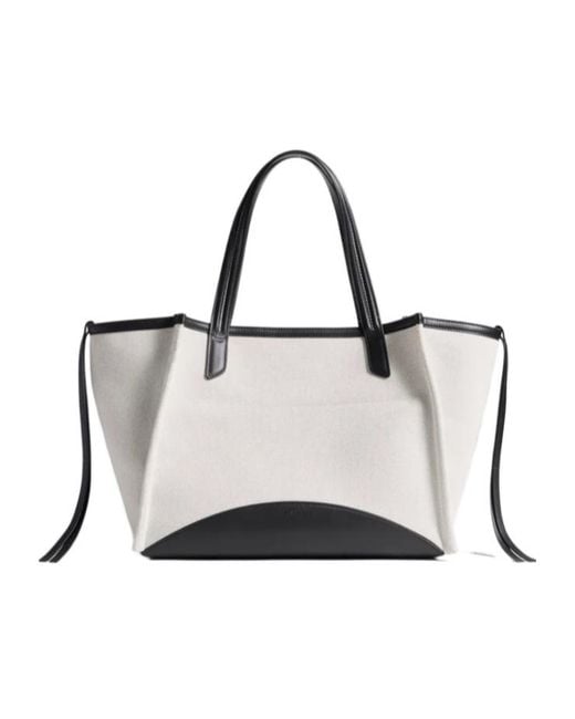 J.W. Anderson White Loafer Cabas Bag for men