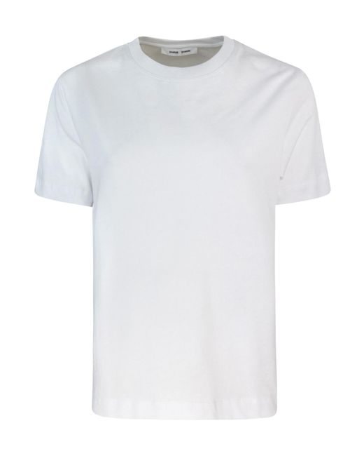 Samsøe & Samsøe White Short-Sleeved T-Shirt