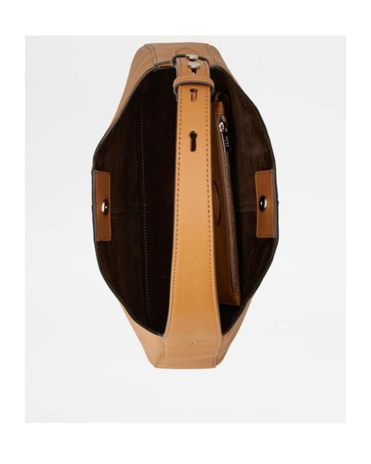 Tod's Brown Di Bag Small Hobo Bag