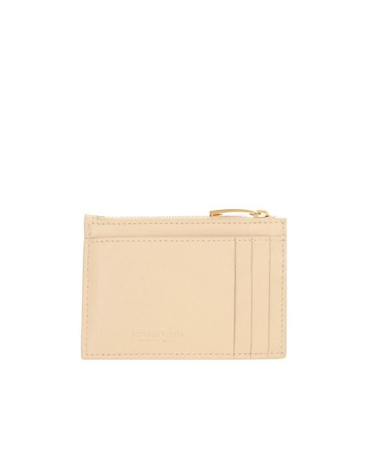 Bottega Veneta Natural Intreccio Key Bag