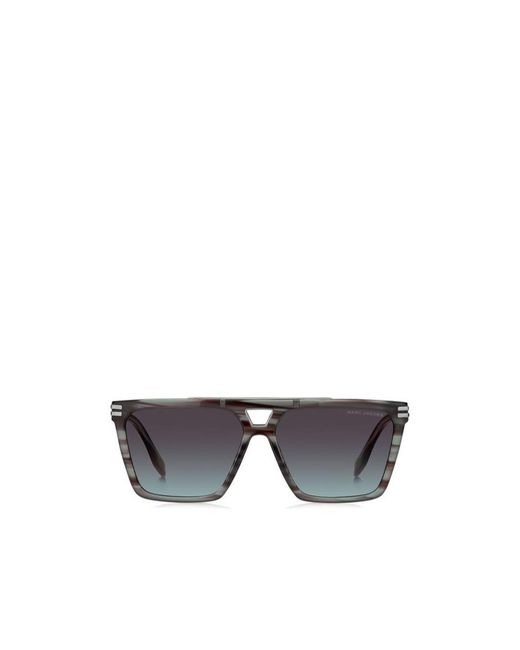 Marc Jacobs Blue Eyewear Square Frame Sunglasses for men