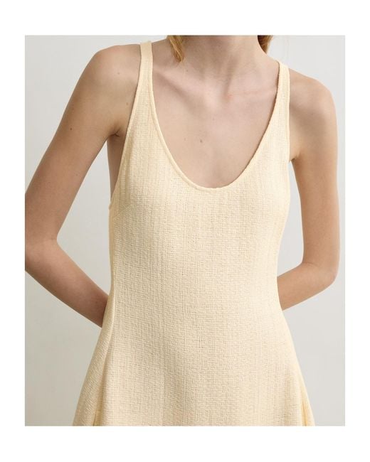 Totême Natural Sculpted Cotton Dress