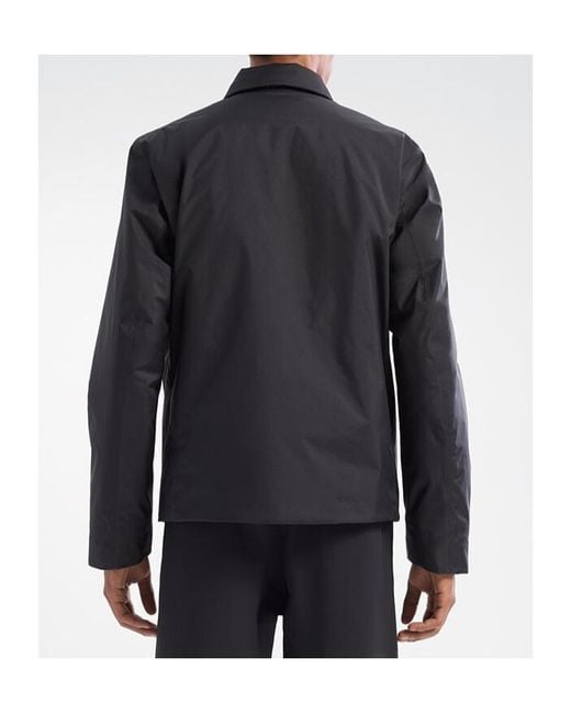 Veilance Black Spere Zip-Front Jacket for men