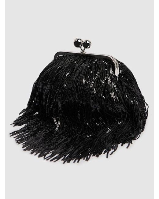 Weekend by Maxmara Black Chain Shoulder Bag
