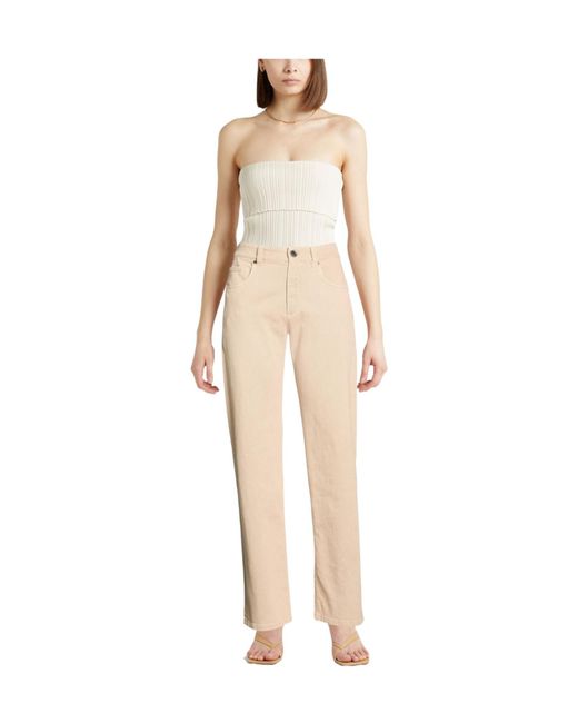 Brunello Cucinelli Natural Denim Trousers