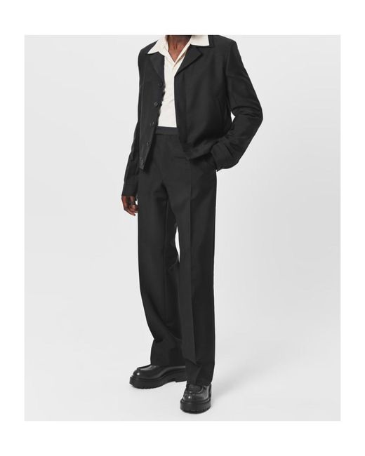 Prada Black Wool Blend Blazer for men