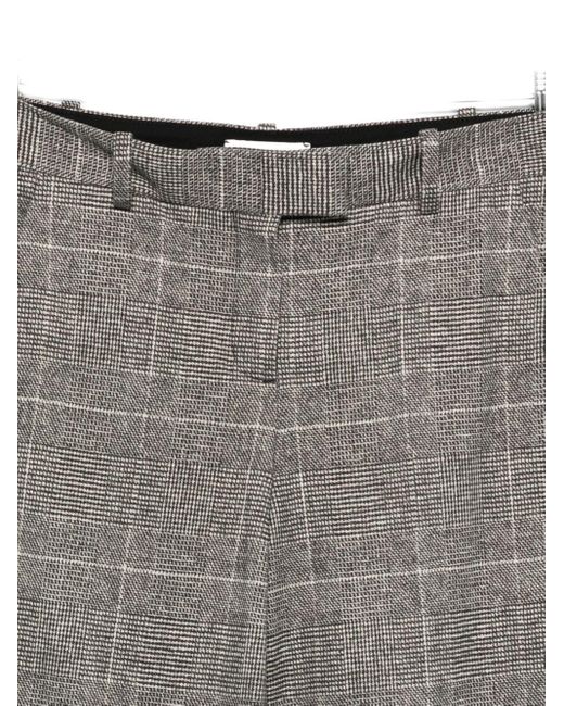 Circolo 1901 Gray Belt Loop Wide-Leg Pants