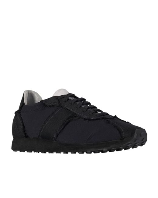 The Row Black Mica Lace-Up Sneakers