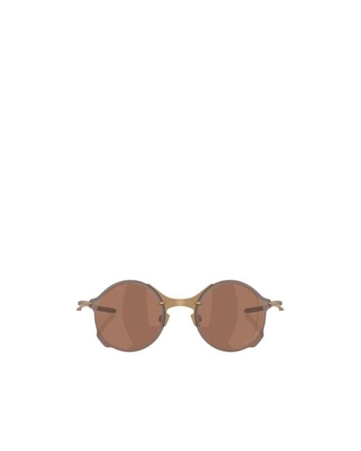 Oakley Multicolor Tailend Rimless Titanium Sunglasses for men