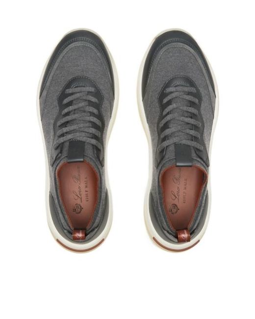 Loro Piana Gray 410 Lp Walk The Gift Of Kings Sneaker for men