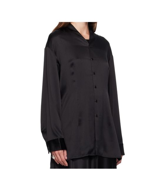 Lisa Yang Black Button-Up Shirt