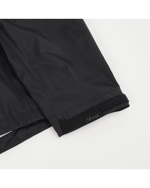 NANGA Black Hooded Casual Jacket for men