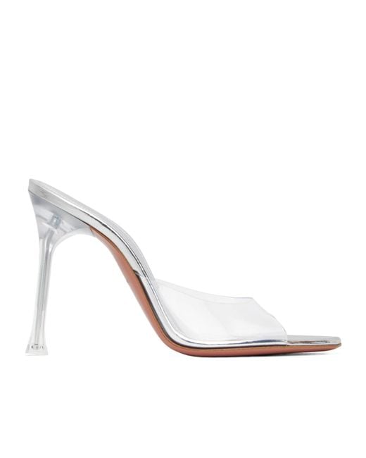 AMINA MUADDI White Alexa Glass 105 Sandals