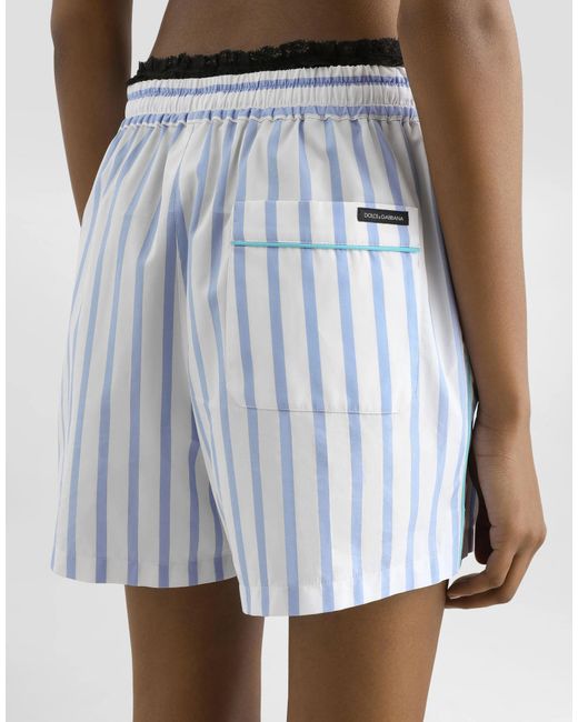 Dolce & Gabbana Blue Dolce & Gabbana Shorts