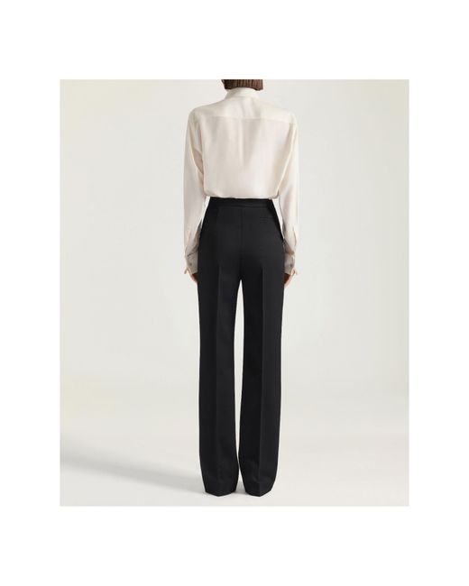Givenchy Black Tuxedo Cigarette Pants