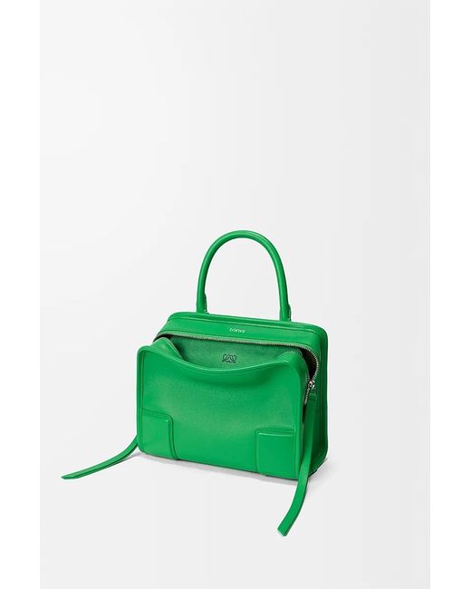 Loewe Green Small Amazona 180 Tote Bag