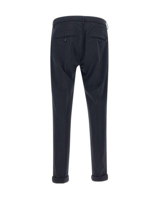 Dondup Blue Gaubert Slim Fit Pants for men
